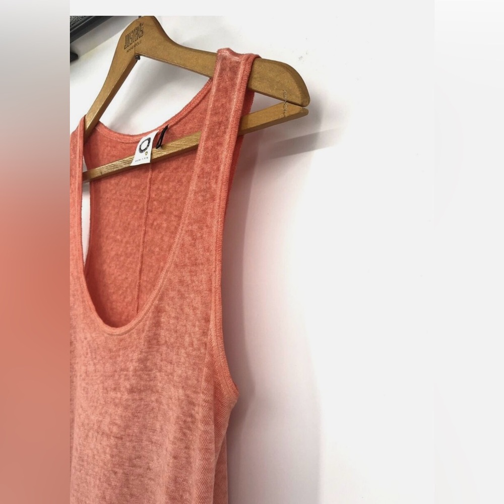 NWT Anthropologie Savoy Coral Swing Tank Top - Picture 2 of 5